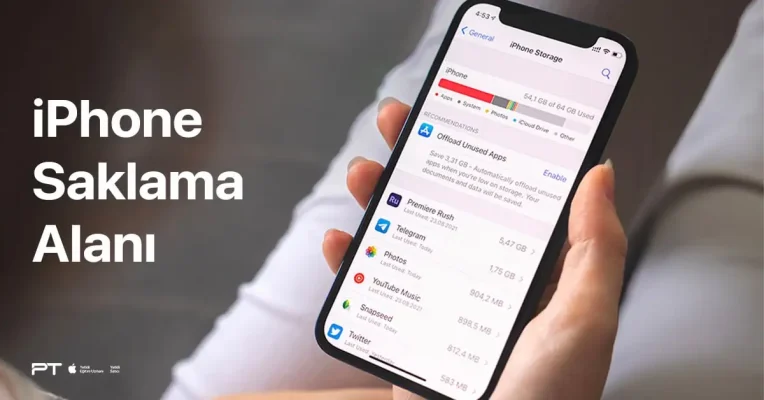 Pozitif Teknoloji iPhone Saklama Alanı