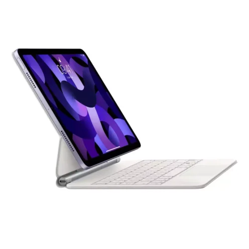 11 inç iPad Pro (4. nesil) ve iPad Air (5. nesil) için Magic Keyboard Türkçe Q Klavye Beyaz MJQJ3TQ/A -5