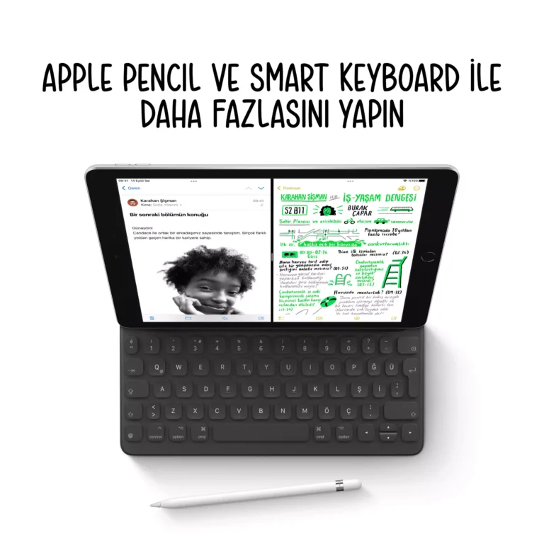 iPad 10.2 inç Wi-Fi 64GB Uzay Grisi MK2K3TU/A -5