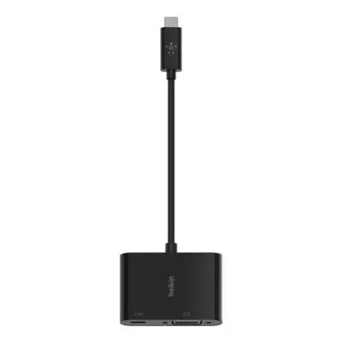 Belkin USB-C Şarj + VGA Adaptörü AVC001BTBK -2