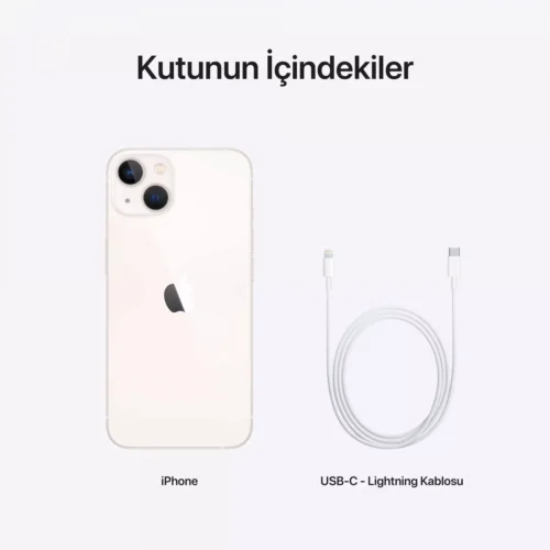 iPhone 13 256GB Yıldız Işığı MLQ73TU/A -9