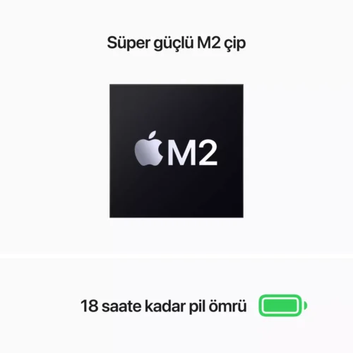 MacBook Air 13.6 inc M2 8CPU 8GPU 8GB 256GB Yıldız Işığı MLY13TU/A-Teşhir -5