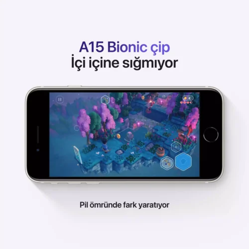 iPhone SE 128GB Yıldız Işığı MMXK3TU/A -6