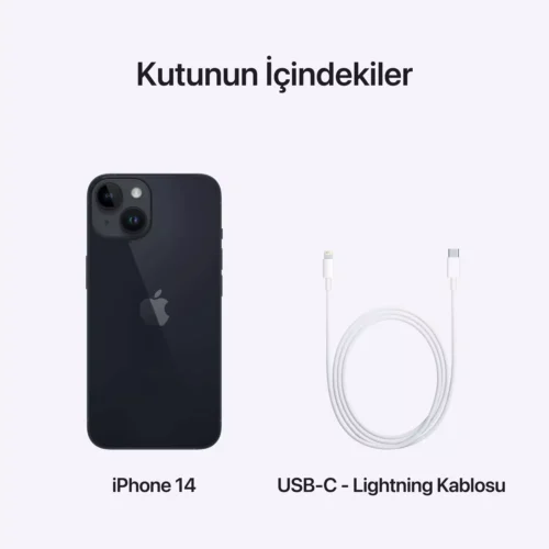 iPhone 14 256GB Gece Yarısı MPVX3TU/A -10