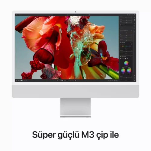 iMac 24 inc 4.5K M3 8CPU 8GPU 16GB 1TB Gümüş Z195001WY -4