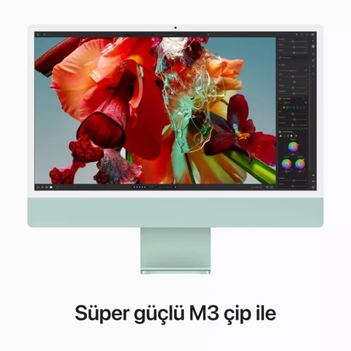 iMac 24 inc 4.5K M3 8CPU 10GPU 8GB 256GB Yeşil MQRN3TU/A -4