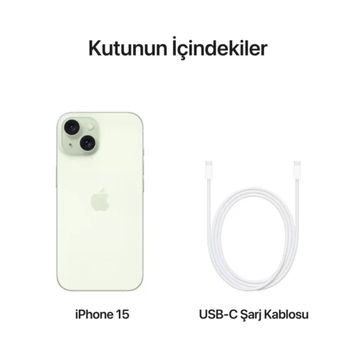 iPhone 15 256GB Yeşil MTPA3TU/A -9