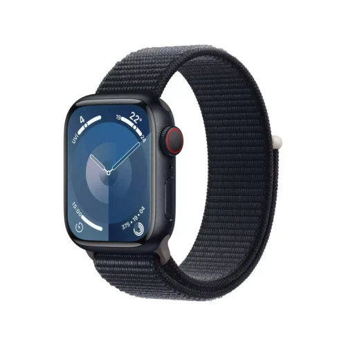 Apple Watch Series 9 GPS + Cellular 41mm Gece Yarısı Alüminyum Kasa Gece Yarısı Spor Loop MRHU3TU/A -1