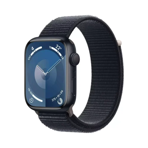 Apple Watch Series 9 GPS 45mm Gece Yarısı Alüminyum Kasa Gece Yarısı Spor Loop MR9C3TU/A -1