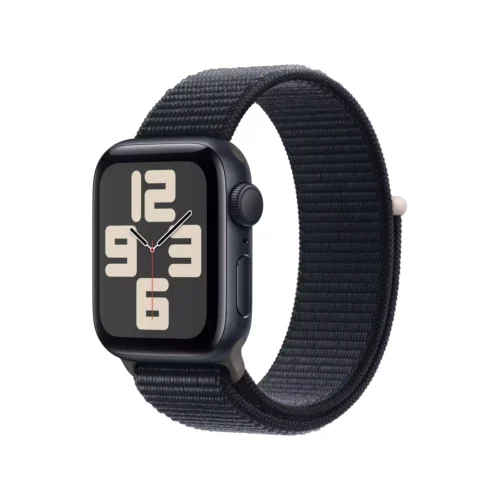 Apple Watch SE GPS 40mm Gece Yarısı Alüminyum Kasa Gece Yarısı Spor Loop MRE03TU/A -1