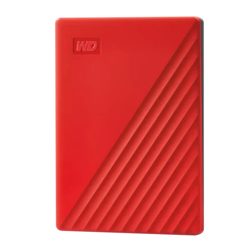 WD My Passport 4TB Worldwide Taşınabilir Disk Kırmızı WDBPKJ0040BRD-WESN -2