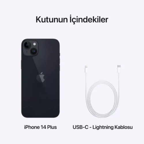 iPhone 14 Plus 128GB Gece Yarısı MQ4X3TU/A -10