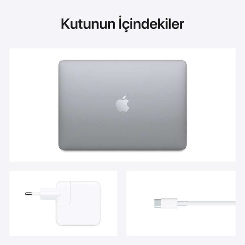 MacBook Air 13.3 inc M1 8CPU 7GPU 16GB 256GB Uzay Grisi Z1240009K-Teşhir -6