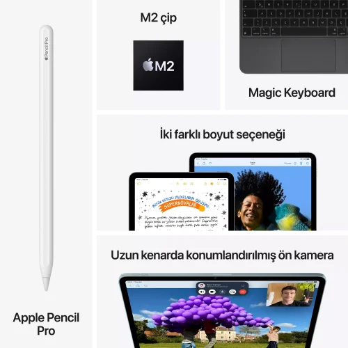 iPad Air 11 inç Wi-Fi + Cellular 256GB Yıldız Işığı MUXK3TU/A -9