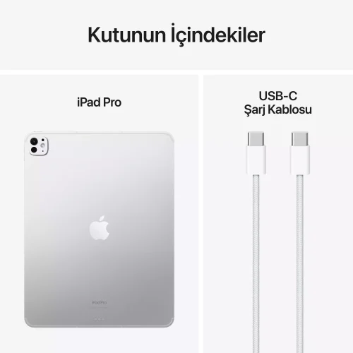 iPad Pro 13 inç WiFi 1TB Nano-texture Cam Gümüş MWRG3TU/A -10