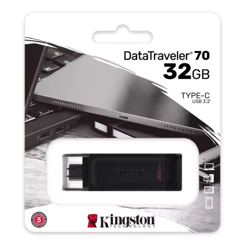 Kingston 32GB DataTraveler 70 DT70/32GB -2