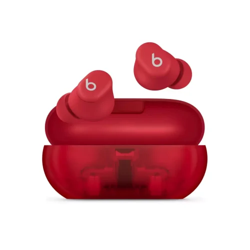 Beats Solo Buds - True Wireless Earbuds Şeffaf Kırmızı MUW03EE/A -1