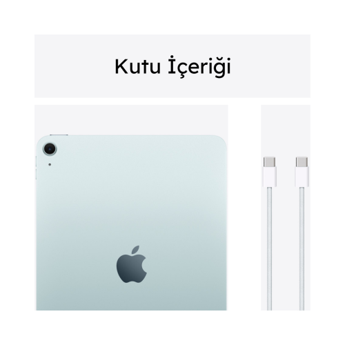 iPad Air 13 inç Wi-Fi + Cellular 256GB Mavi MV6W3TU/A -10