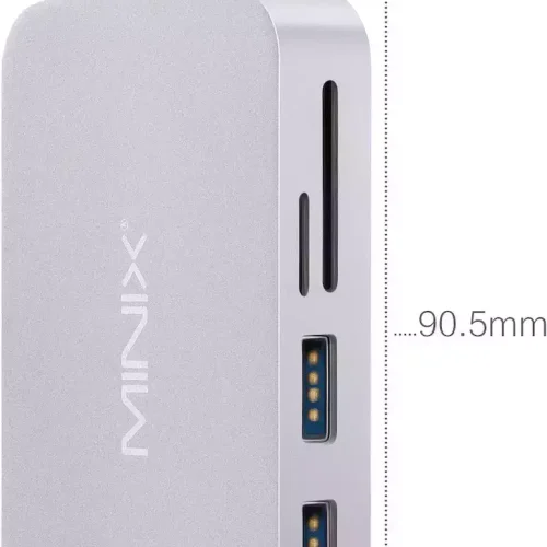 Minix USB-C 7 in 1 Multiport Adaptör Gümüş MINIX NEO-C-GSI -2