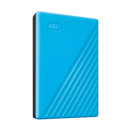 WD My Passport 4TB Worldwide Taşınabilir Disk Mavi WDBPKJ0040BBL-WESN -1
