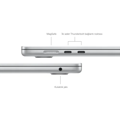 MacBook Air 15 inc M3 8CPU 10GPU 8GB 512GB Gümüş MRYQ3TU/A -7