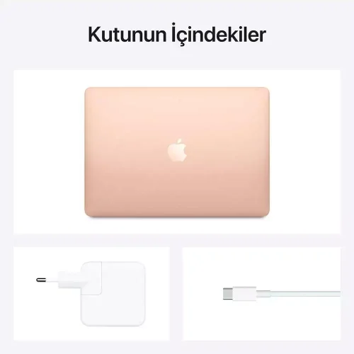 MacBook Air 13.3 inc M1 8CPU 7GPU 8GB 256GB Altın MGND3TU/A -6