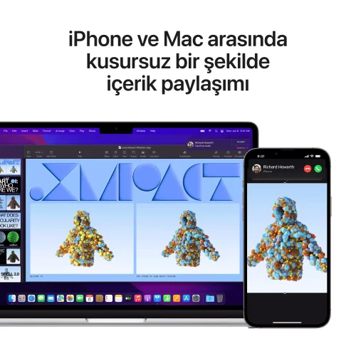 MacBook Air 13.6 inc M2 8CPU 10GPU 8GB 512GB Gümüş MLY03TU/A -9