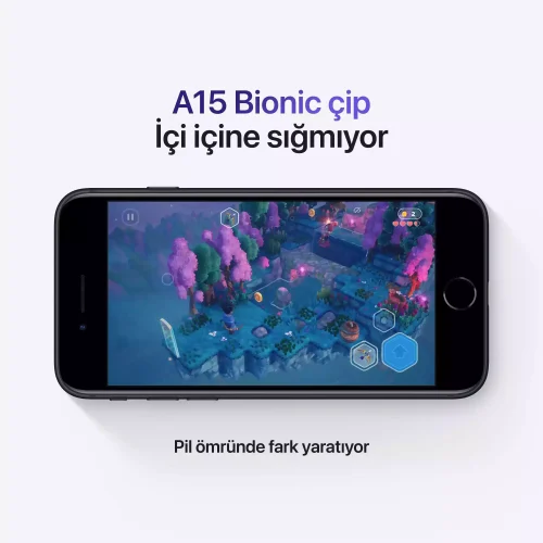 iPhone SE 128GB Gece Yarısı MMXJ3TU/A-Teşhir -2