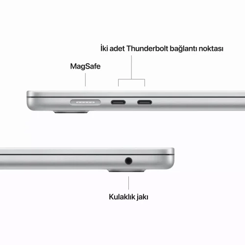 MacBook Air 15.3 inc M2 8CPU 10GPU 8GB 256GB Gümüş MQKR3TU/A -9