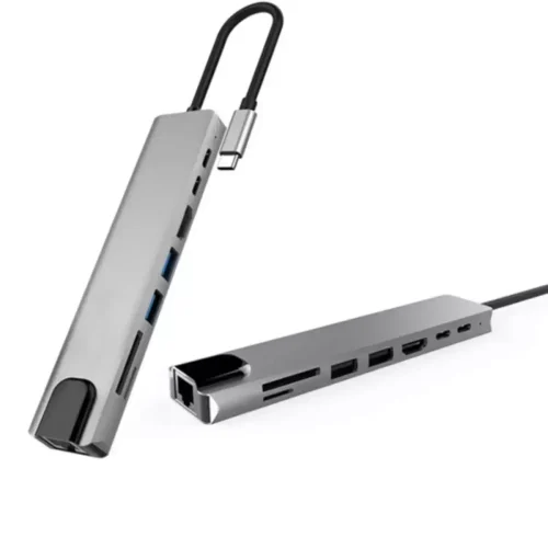 Dexim 8 in 1 USB-C Çevirici DHU0005 -2