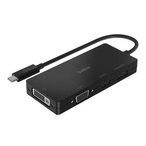 Belkin USB-C Multimedya + Şarj Adaptörü (100W) AVC004BTBK -1