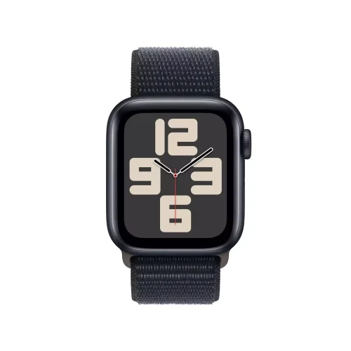 Apple Watch SE GPS + Cellular 40mm Gece Yarısı Alüminyum Kasa Gece Yarısı Spor Loop MRGE3TU/A -1