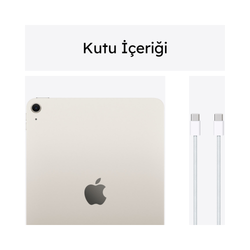 iPad Air 11 inç Wi-Fi + Cellular 256GB Yıldız Işığı MUXK3TU/A -10