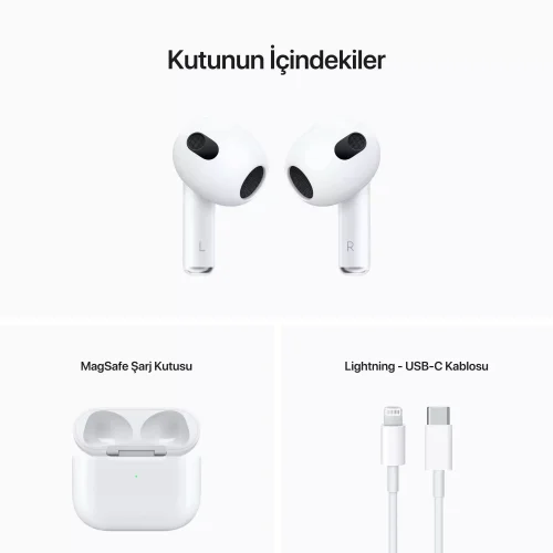 AirPods ve Lightning  Şarj Kutusu 3.Nesil MPNY3TU/A -7