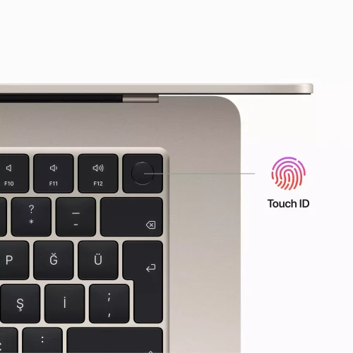 MacBook Air 15.3 inc M2 8CPU 10GPU 8GB 512GB Yıldız Işığı MQKV3TU/A -8