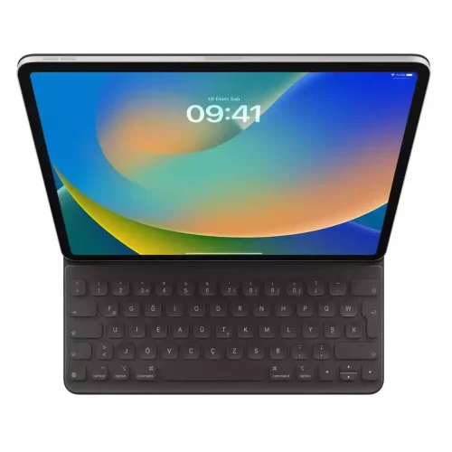 12.9 inç iPad Pro (6. nesil için) Smart Keyboard Folio Türkçe F Klavye MXNL2TU/A -1