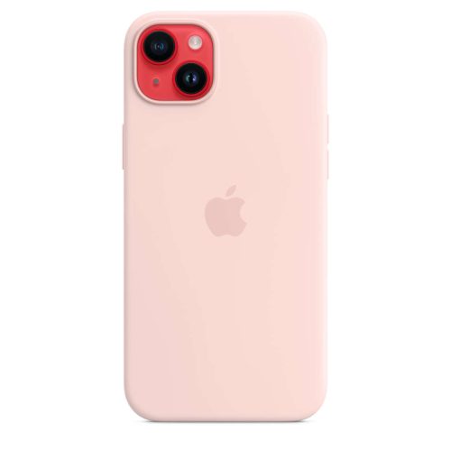 iPhone 14 Silikon Kılıf Puslu Pembe MPRX3ZM/A-Teşhir -4