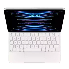 11 inç iPad Pro (4. nesil) ve iPad Air (5. nesil) için Magic Keyboard Türkçe Q Klavye Beyaz MJQJ3TQ/A-Teşhir