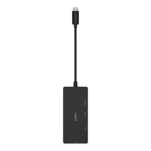 Belkin USB-C Multimedya + Şarj Adaptörü (100W) AVC004BTBK -2