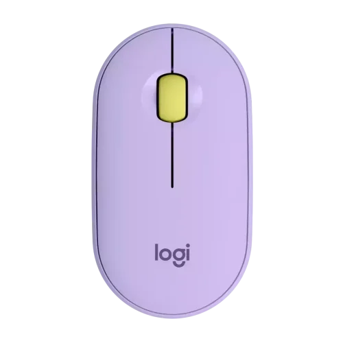 Logitech M350 Pebble Kablosuz Mouse Lavantalı Limonata 910-006752 -1