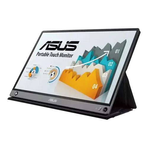 Asus ZenScreen 15.6 inç Taşınabilir USB Monitör IPS 10 Nokta Dokunmatik Dahili Pil MB16AMT -1