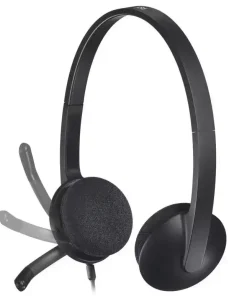 Logitech H340 USB Gürültü Önleyici Mikrofonlu Kablolu Kulaklık Siyah 981-000475 -1