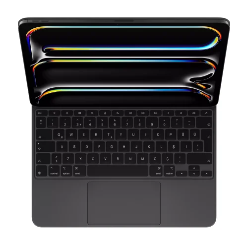 Magic Keyboard for iPad Pro 11‑inch (M4) Türkçe-Q Siyah MWR23TQ/A -2