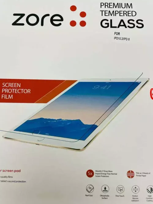 iPad 10.2 (8.nesil) (9. nesil) için Zore Premium Tempered Glass Ekran Koruyucu Film BAHZ338 -3