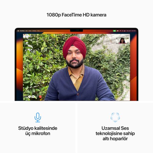 1080p FaceTime HD Kamera