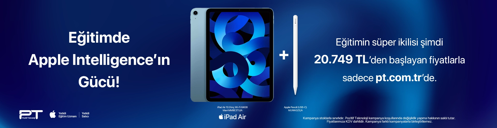 iPad Air Arabanner