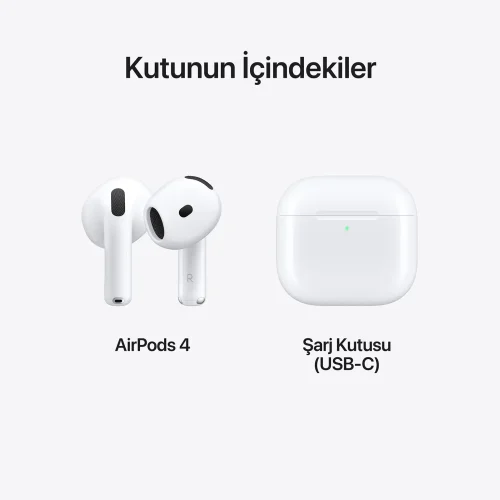 AirPods 4 Kutu İçeriği