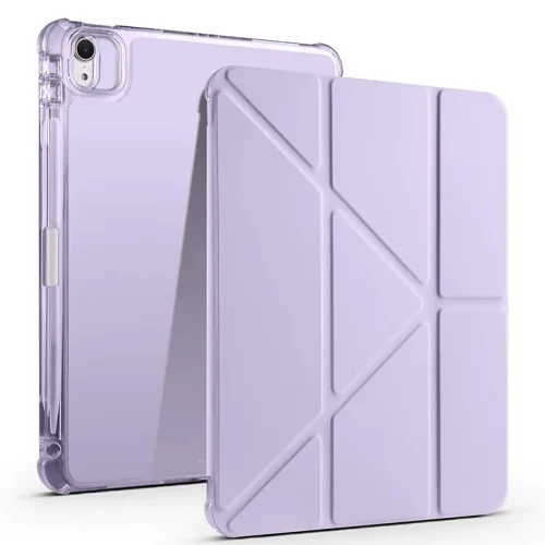 Zore iPad Air 11 M2 Tri Folding Kılıf Lila