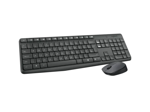 Logitech MK235 Kablosuz Klavye Mouse Seti Tasarım