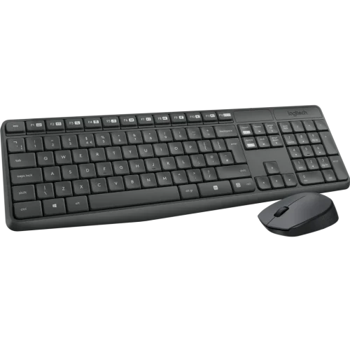 Logitech MK235 Kablosuz Klavye Mouse Seti Tasarım